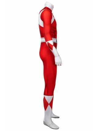 ZyuRanger Red Ranger Tyrannosaurus Geki Costume Halloween Cosplay Bodysuit