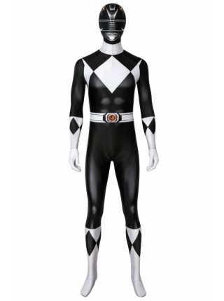 ZyuRanger Black Ranger Mammoth Goushi Costume Halloween Cosplay Bodysuit