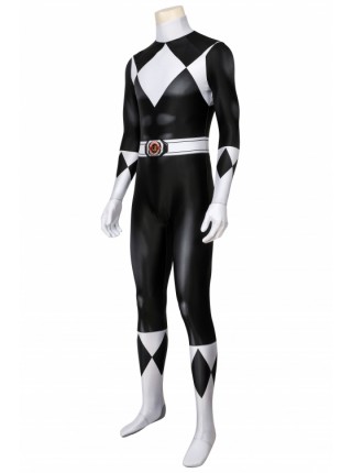 ZyuRanger Black Ranger Mammoth Goushi Costume Halloween Cosplay Bodysuit