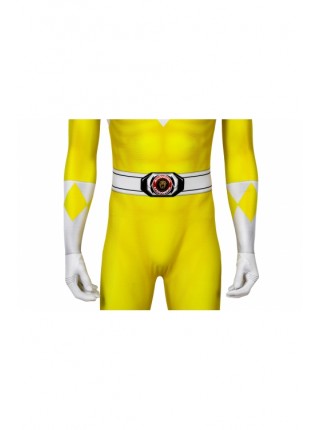 ZyuRanger Yellow Ranger Saber-toothed Tiger Boye Costume Halloween Cosplay Bodysuit