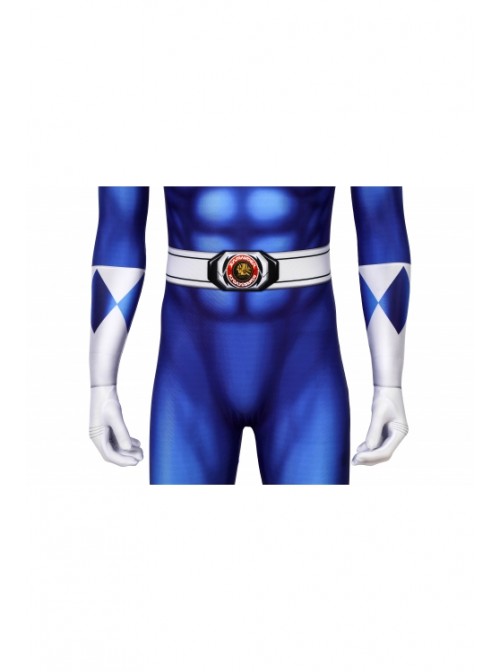 ZyuRanger Blue Ranger Triceratops Dan Costume Halloween Cosplay Bodysuit