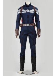 Captain America: The Winter Soldier Steve Rogers Captain America Cosplay Costume Set