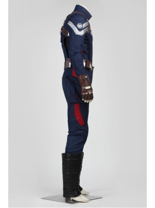 Captain America: The Winter Soldier Steve Rogers Captain America Cosplay Costume Set