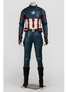 Captain America: Civil War Steve Rogers Captain America Cosplay Costume Set