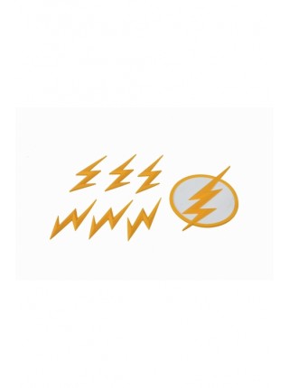 The Flash Season 2 Barry Allen White Background Yellow Lightning Logo Suit The Flash Costume Halloween Superhero Cosplay