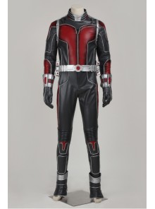Ant-Man Scott Lang PU Leather Costume Suit Halloween Cosplay