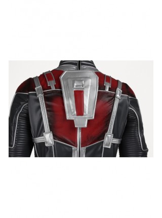 Ant-Man Scott Lang PU Leather Costume Suit Halloween Cosplay