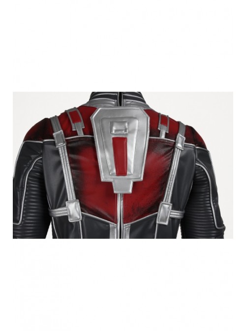 Ant-Man Scott Lang PU Leather Costume Suit Halloween Cosplay