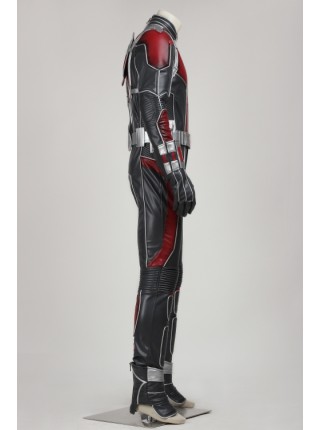 Ant-Man Scott Lang PU Leather Costume Suit Halloween Cosplay