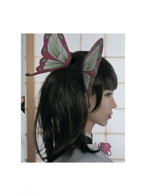 Demon Slayer Cosplay Butterfly Ninja Butterfly Headdress Chestnut Flower Falling Channahu Headdress Single Product