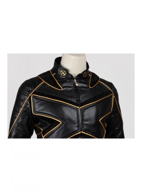 Movie X-Men 2 Wolverine Black Battle Suit Halloween Cosplay Costume