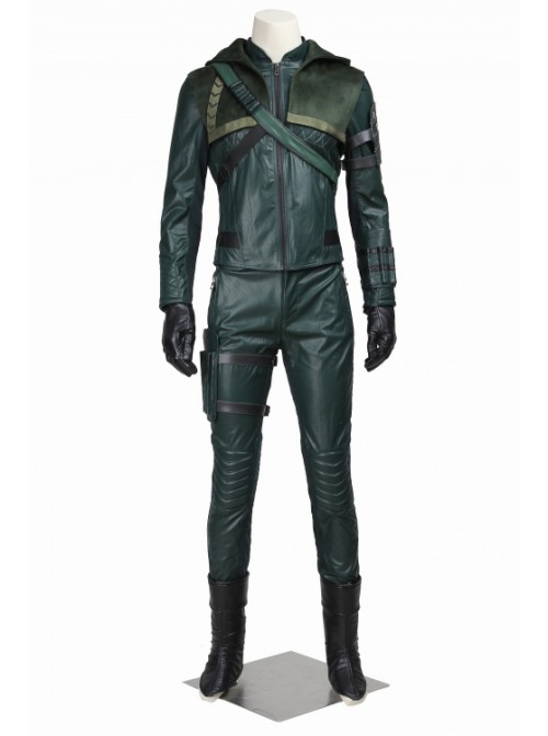 Arrow 3 Oliver Queen Battle Suit Halloween Cosplay Costume