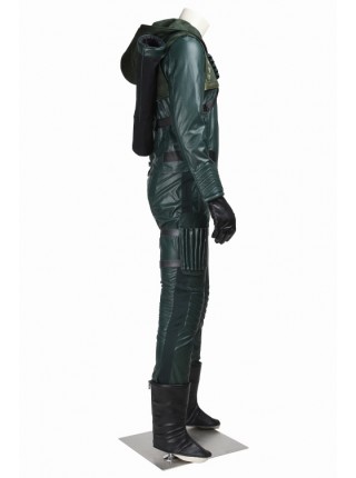 Arrow 3 Oliver Queen Battle Suit Halloween Cosplay Costume