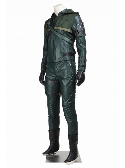 Arrow 3 Oliver Queen Battle Suit Halloween Cosplay Costume