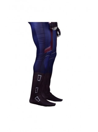 Captain America Infinity War Captain America Tights Men's Costume