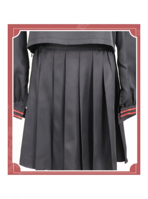 Demon Slayer Kamen Nidouko schoolgirl uniform short skirt
