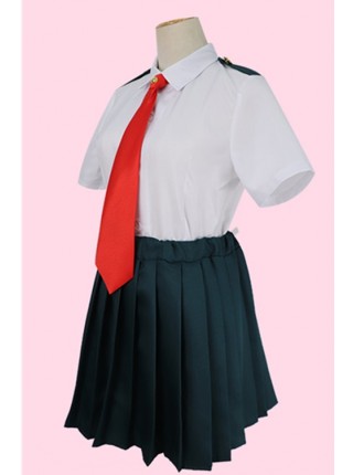 My Hero Academia Xiongying Middle School Shirts Girls Cosplay Costume Short Sleeve Summer