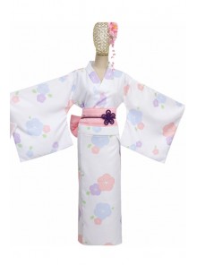 Re: Life In A Different World From Zero Rem kimono yukata flower festival costume Ram cosplay female suit