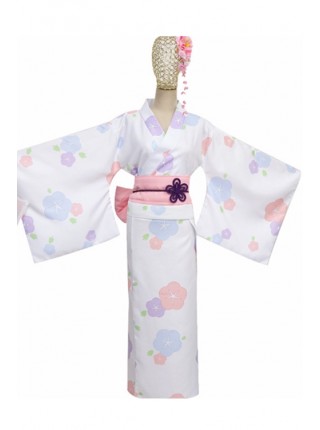 Re: Life In A Different World From Zero Rem kimono yukata flower festival costume Ram cosplay female suit