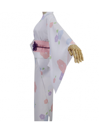 Re: Life In A Different World From Zero Rem kimono yukata flower festival costume Ram cosplay female suit