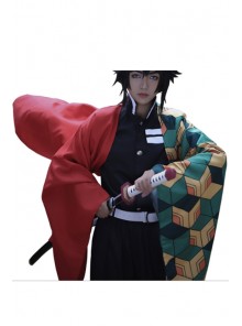 Demon Slayer Cosplay Ghost Kill Team Tomioka Yoshiyuki Cos Service Ghost Kill Team Hefeng Uniform Cosply Service