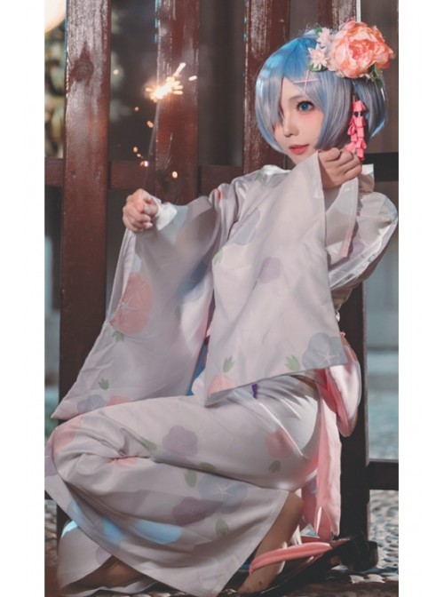 Re: Life In A Different World From Zero Ramrem Kimono Yukata