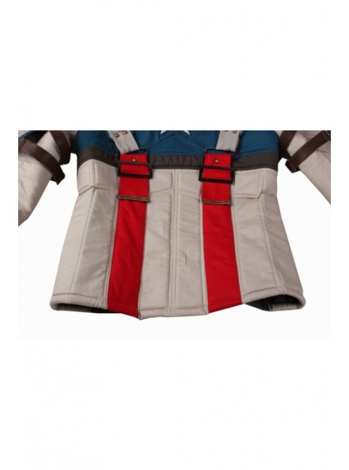 Captain America: The First Avenger Steve Rogers Halloween Cosplay Costume Set