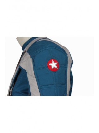 Captain America: The First Avenger Steve Rogers Halloween Cosplay Costume Set