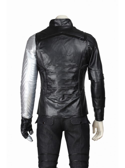 Captain America: The Winter Soldier Bucky Barnes Halloween Cosplay Costume