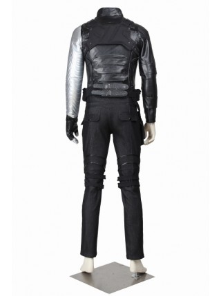 Captain America: The Winter Soldier Bucky Barnes Halloween Cosplay Costume