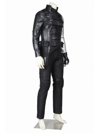 Captain America: The Winter Soldier Bucky Barnes Halloween Cosplay Costume