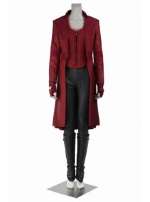 Captain America: Civil War Scarlet Witch Wanda Maximoff Halloween Cosplay Costume