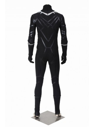 Captain America: Civil War Black Panther T'Challa Halloween Cosplay Costume