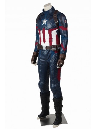 Captain America: Civil War Captain America Steve Rogers Halloween Cosplay Costume