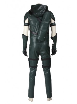 Arrow Season 4 Green Arrow Oliver Queen Halloween Cosplay Costume