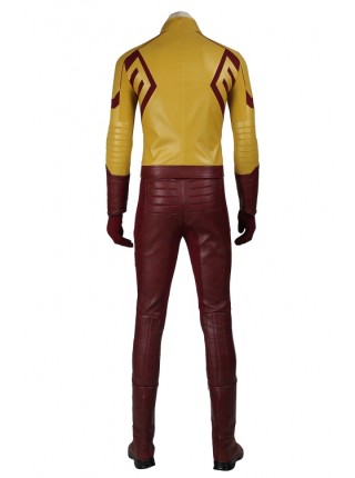 The Flash Season 3 Wally West Kid Flash Halloween Cosplay Costume