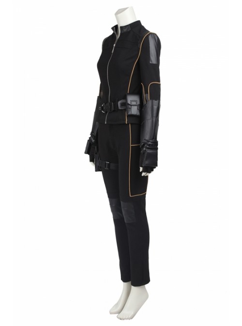 Agents Of S.H.I.E.L.D. Quake Skye Black Set Halloween Cosplay Costume