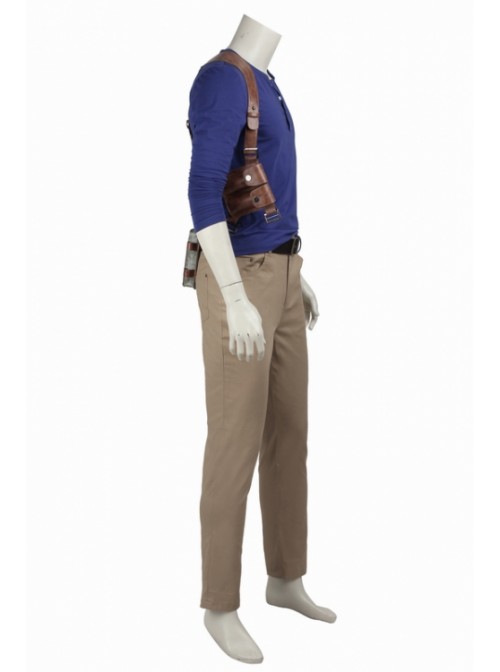 Uncharted 4: A Thief's End Nathan Drake Halloween Cosplay Costume