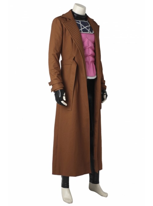 X-Men Gambit Remy LeBeau Halloween Cosplay Costume