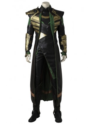 Thor 2: The Dark World Loki Laufeyson Halloween Cosplay Costume