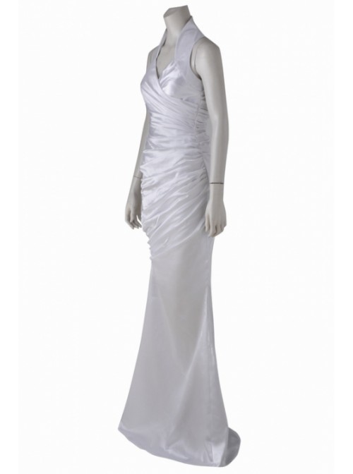 Final Fantasy XV Lunafreya Nox Fleuret White Long Dress Halloween Cosplay Costume