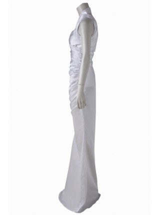 Final Fantasy XV Lunafreya Nox Fleuret White Long Dress Halloween Cosplay Costume