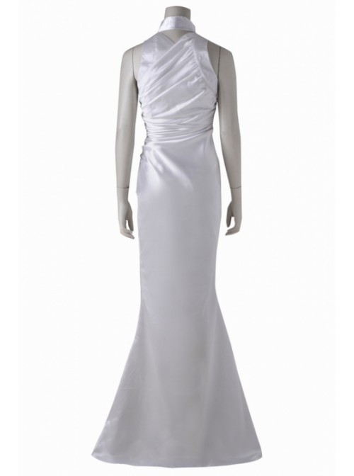 Final Fantasy XV Lunafreya Nox Fleuret White Long Dress Halloween Cosplay Costume