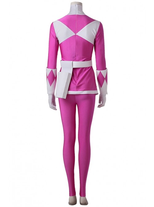 American Version Mighty Morphin Power Rangers Kimberly Pterosaur Ranger Halloween Cosplay Costume