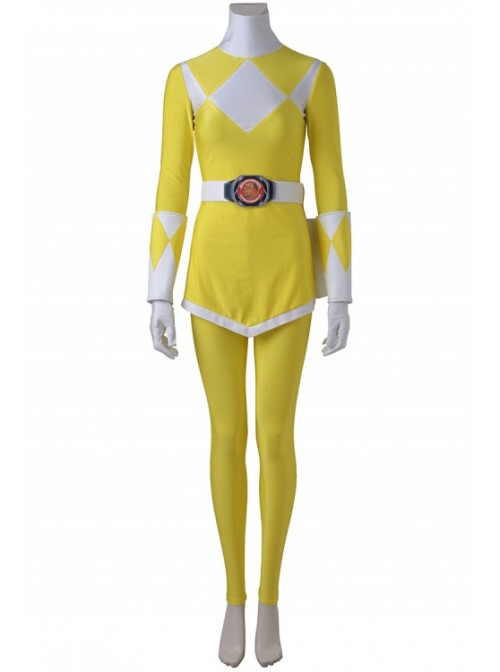 American Version Mighty Morphin Power Rangers Trini Saber-toothed Tiger Ranger Halloween Cosplay Costume Female