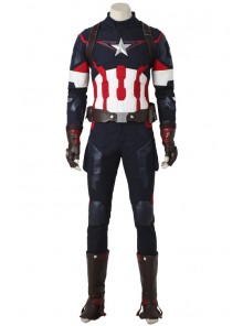 Avengers: Age Of Ultron Captain America Steve Rogers Halloween Cosplay Costume