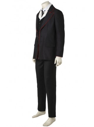 Fantastic Beasts And Where To Find Them Minister Percival Graves Black Coat Set Halloween Cosplay Costume