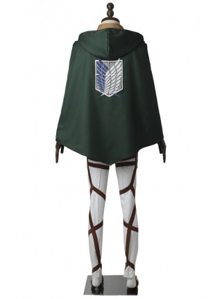 Attack On Titan Eren Jaeger Scouting Legion Halloween Cosplay Costume