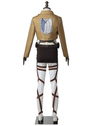 Attack On Titan Eren Jaeger Scouting Legion Halloween Cosplay Costume