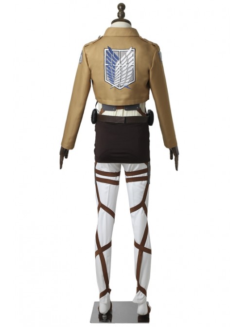 Attack On Titan Eren Jaeger Scouting Legion Halloween Cosplay Costume
